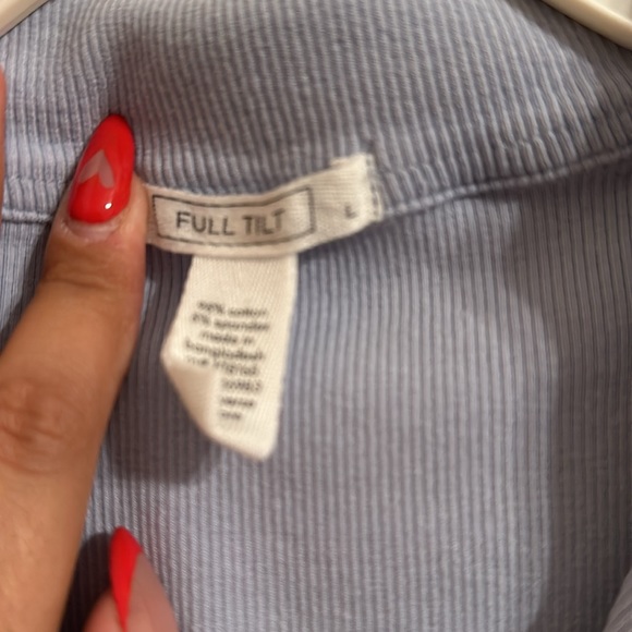 Womens full tilt cropped polo size large - Picture 2 of 2